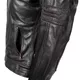 Damska skórzana kurtka motocyklowa W-TEC Urban Noir Lady - Czarny