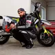 Spodnie motocyklowe męskie W-TEC Excellent - Szary
