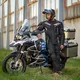Męska kurtka motocyklowa W-TEC Kamicer - Czarno-szary