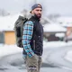 Ogrzewana kamizelka bezrękawnik męski inSPORTline WARMhim - Czarny