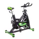 Masywny Spinningowy Rower Treningowy inSPORTline Airin - Czarno-srebrny - Czarno-zielony