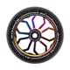 Kółka do hulajnogi LMT XL 120 mm z łożyskami ABEC 9 - Czarny - neo-chrom