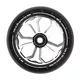 Kółka do hulajnogi LMT XL 120 mm z łożyskami ABEC 9 - Czarny - Czarny