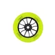 Kółka do hulajnogi LMT S Wheel 110 mm z łożyskami ABEC 9 - Czarno-biały - Czarno-zielony