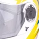 Kask motocyklowy szczękowy z blendą W-TEC Vexamo PI Graphic z Pinlockiem - Biała Grafika