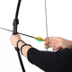 Zestaw łuczniczy: łuk, strzały, tarcza inSPORTline Hizza 15 lbs - Czarny