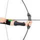Zestaw łuczniczy: łuk, strzały, tarcza inSPORTline Hizza 15 lbs - Czarny