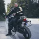 Męskie jeansowe spodnie motocyklowe W-TEC Pawted z membraną wodoodporną - Ciemny niebieski