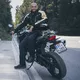 Męska kurtka motocyklowa W-TEC Ventura - Czarny-fluo żółty