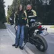 Damskie jeansy motocyklowe W-TEC GoralCE - Niebieski