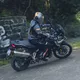 Męskie spodnie motocyklowe W-TEC Spirital - Czarny-fluo żółty