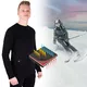 Podgrzewana koszulka męska odzież termoaktywna W-TEC Insulong longsleeve - Czarny
