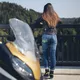 Damskie dżinsy motocyklowe W-TEC Ekscita - Niebieski