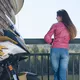 Damska skórzana kurtka motocyklowa W-TEC Sheawen Lady Pink - Różowy