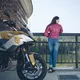 Damskie jeansowe spodnie motocyklowe W-TEC Panimali - Niebieski