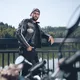 Męska skórzana kurtka motocyklowa W-TEC Sheawen Vintage - Czarny