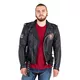 Skórzana kurtka motocyklowe W-TEC Black Heart Perfectis - OUTLET - Czarny
