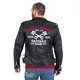 Skórzana kurtka motocyklowe W-TEC Black Heart Perfectis - OUTLET - Czarny