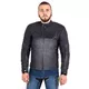 Skórzano-dżinsowa kurtka motocyklowa W-TEC Metalgy - Czarny