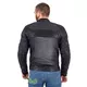 Skórzano-dżinsowa kurtka motocyklowa W-TEC Metalgy - Czarny