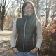 Damska kamizelka podgrzewana inSPORTline WARMher - Czarny