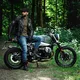 Skórzana kurtka motocyklowe W-TEC Black Heart Perfectis - OUTLET - Czarny