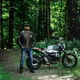 Skórzana kurtka motocyklowe W-TEC Black Heart Perfectis - OUTLET - Czarny