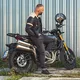 Męskie jeansy motocyklowe W-TEC Komaford - Ciemny szary