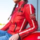 Damska skórzana kurtka motocyklowa W-TEC Umana - Czerwony