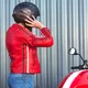 Kask motocyklowy otwarty W-TEC Angeric Rust Flag - Flaga rdzy