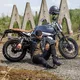 Męskie dżinsy motocyklowe W-TEC Aredator - Czarny