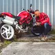 Męska kurtka motocyklowa W-TEC Patriot Red - Czerwony