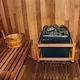 Fińska sauna beczkowa ogrodowa inSPORTline Viduor 400 - drewno cedrowe