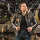 Damska skórzana kurtka motocyklowa W-TEC Sheawen Lady Black - Czarny