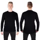 Podgrzewana koszulka męska odzież termoaktywna W-TEC Insulong longsleeve - Czarny