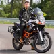 Męskie spodnie motocyklowe softshell W-TEC Erkalis GS-1729 - Czarny