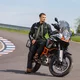 Kurtka motocyklowa męska W-TEC Gelnair EVO - Czarny-fluo