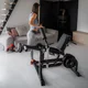 Ławka treningowa do ćwiczeń nóg inSPORTline X-NT LE20 Leg Extension/Curl