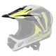 Zapasowy daszek do kasku W-TEC FS-605 - Extinction Pink - Yellow Graphic
