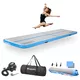 Ścieżka akrobatyczna do ćwiczeń Airtrack inSPORTline Airstunt 400x100x10 cm niebieska