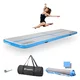 Ścieżka akrobatyczna do ćwiczeń Airtrack inSPORTline Airstunt 400x100x10 cm biała