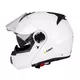 Kask motocyklowy szczękowy W-TEC Vexamo PP z Pinlockiem - Biały
