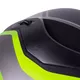 Kask zamknięty W-TEC Vintegra Graphic + blenda - Czarny-fluo żółty