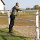 Męskie dżinsy motocyklowe W-TEC Aredator - Czarny