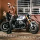 Męskie spodnie jeansy motocyklowe W-TEC Oliver - Niebieski