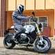 Męska skórzana kurtka motocyklowa W-TEC Sheawen Waxed Grey - szara - Szary