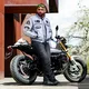 Męska kurtka motocyklowa W-TEC Patriot - Szary