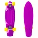 Deskorolka typu fiszka Penny board deskorolka WORKER Blace 27" ABEC-11 - Fioletowy - Fioletowy