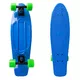 Deskorolka typu fiszka Penny board deskorolka WORKER Blace 27" ABEC-11 - Fioletowy - Niebieski