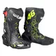 Męskie buty motocyklowe W-TEC Reaper - Czarno-zielony - Czarno-zielony